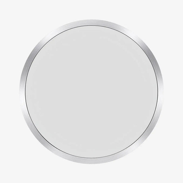 ELYO - Stainless Steel Round Mirror - 100 cm