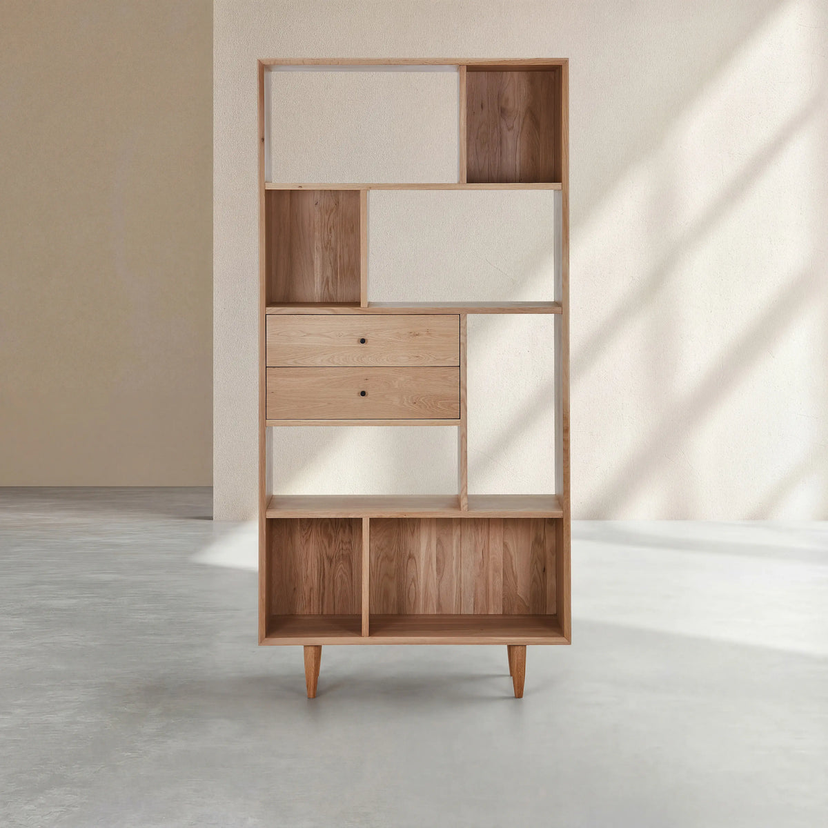 EUGENIE - Oak Bookcase