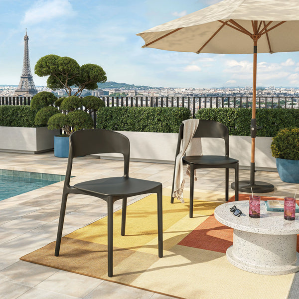 FARAYA - Set of 2 Outdoor Chairs