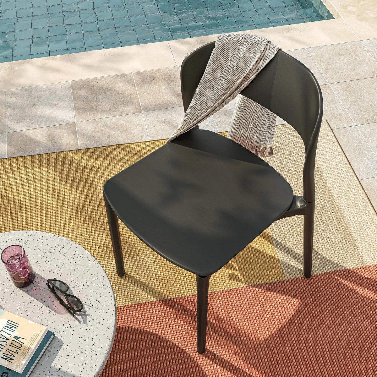 FARAYA - Set of 2 Outdoor Chairs