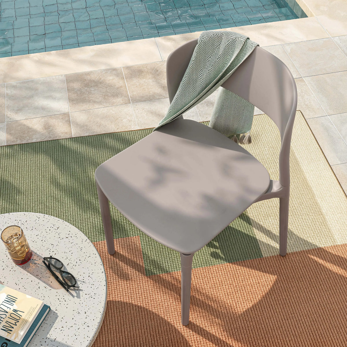 FARAYA - Set of 2 Outdoor Chairs