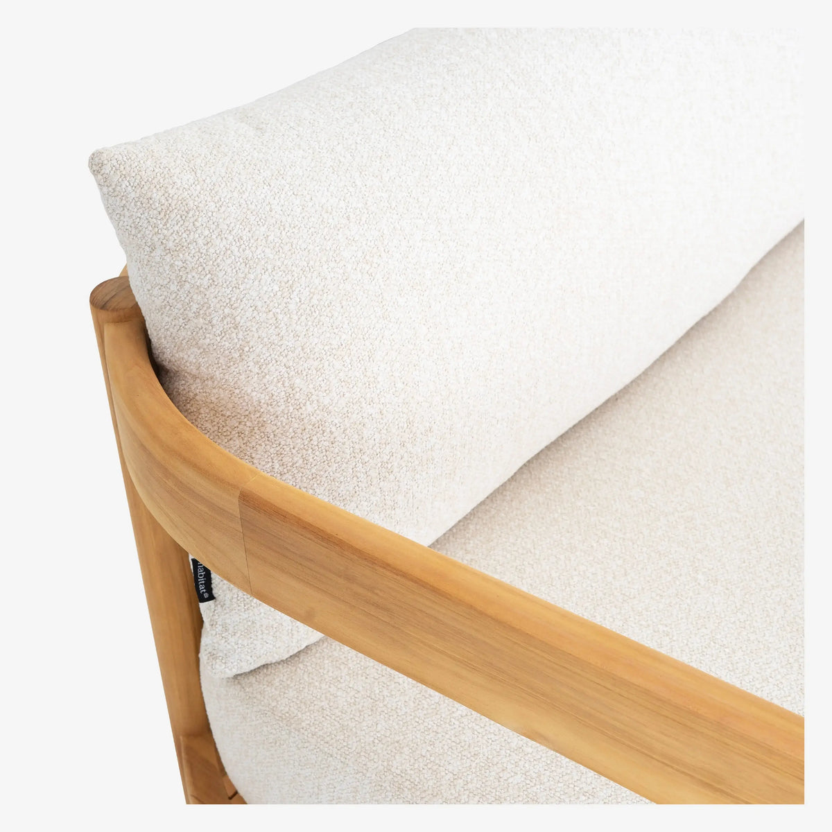 FIGARI - Teak Outdoor 3 Seater Sofa