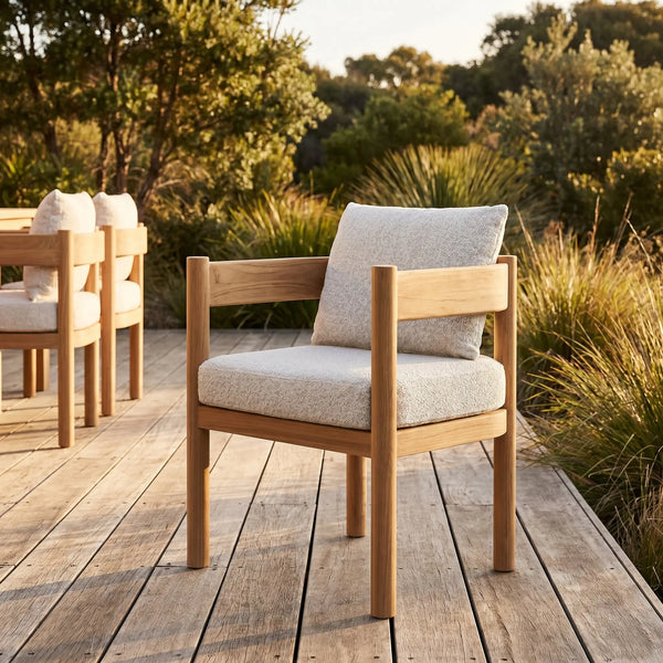 FIGARI - Teak Outdoor Chair