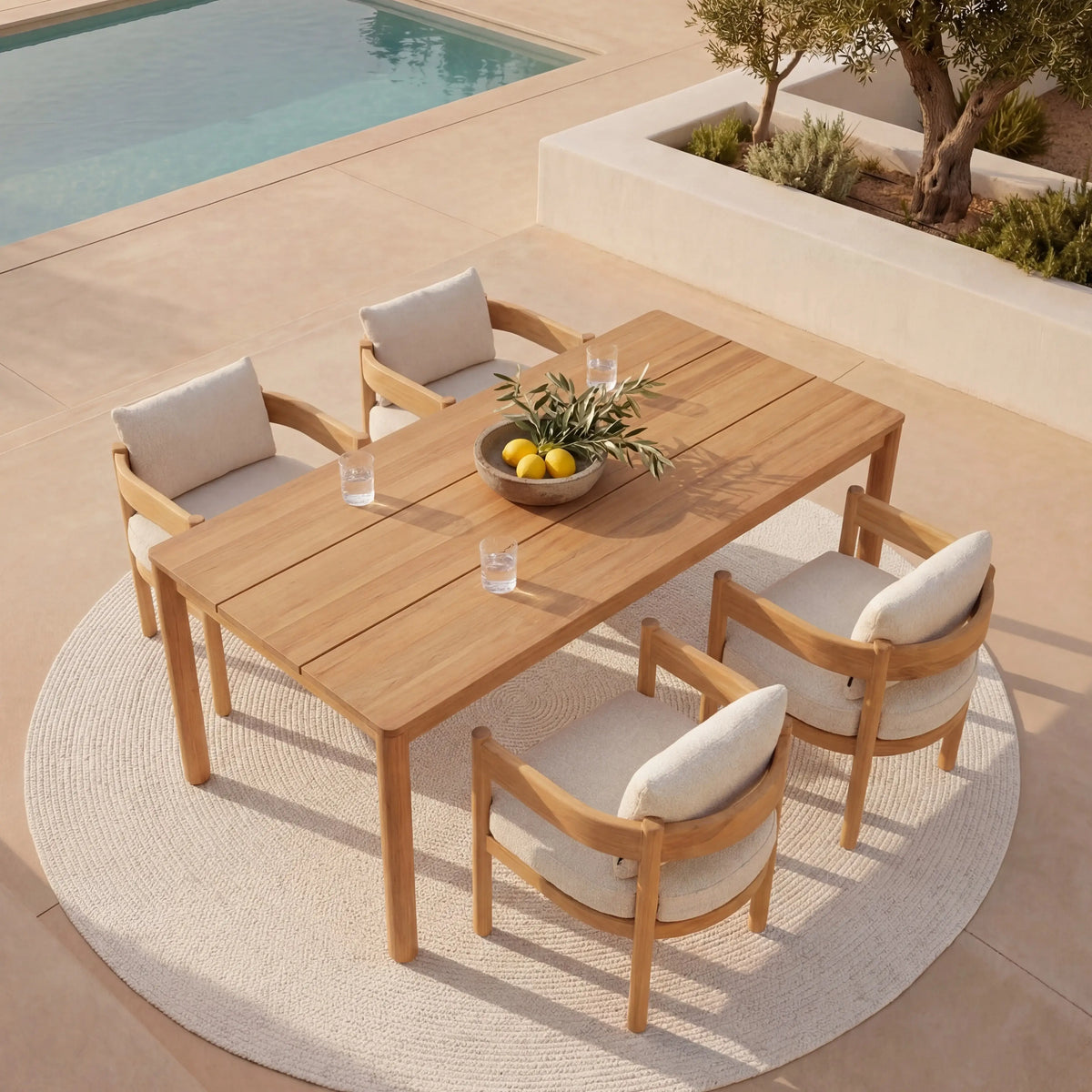 FIGARI - Teak Outdoor Chair