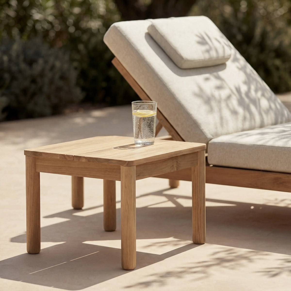 FIGARI - Teak Outdoor Side Table