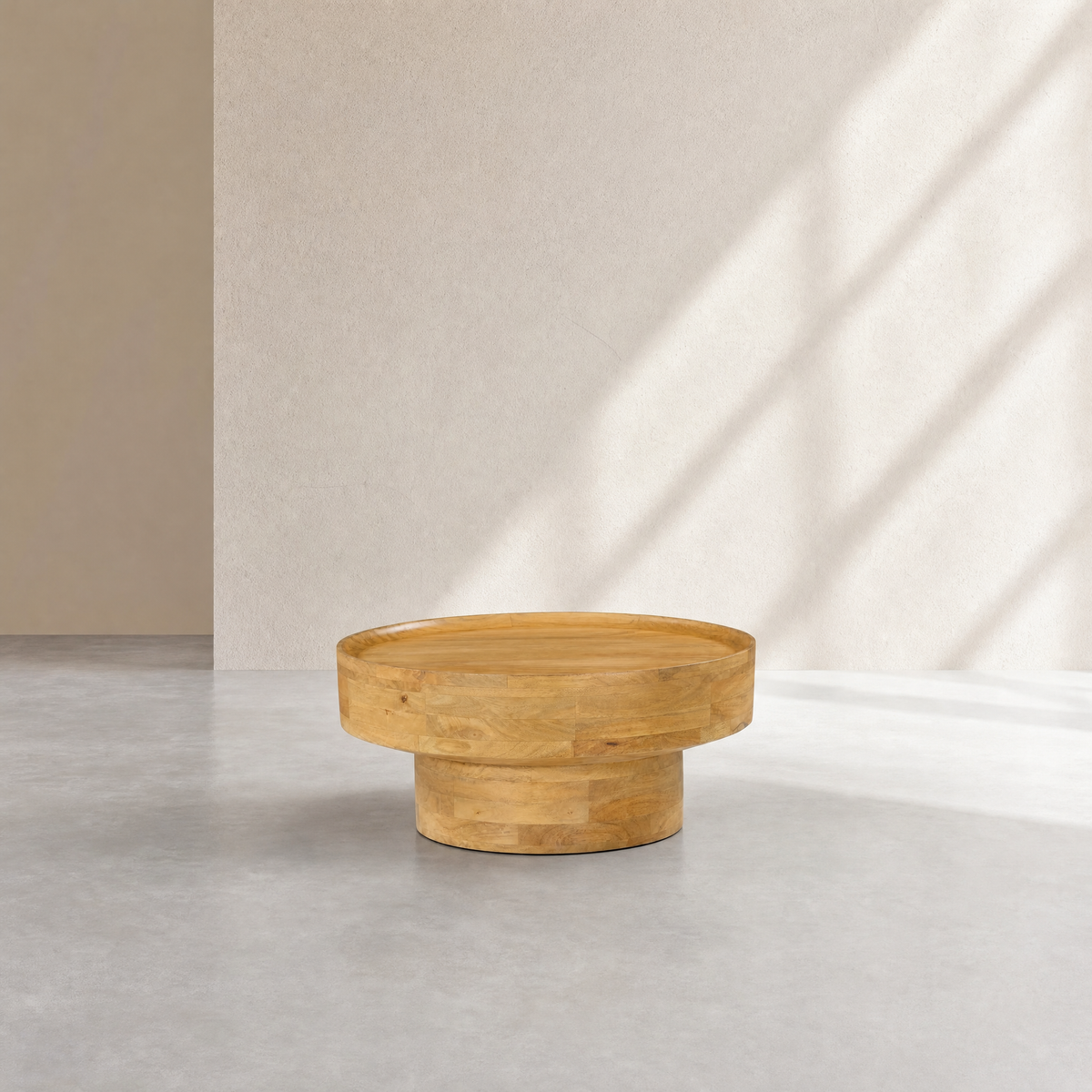 NIZZA - Mango Round Coffee Table