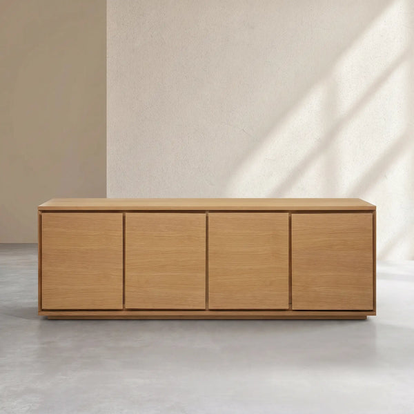 HAZO - Oak 4 Door Sideboard