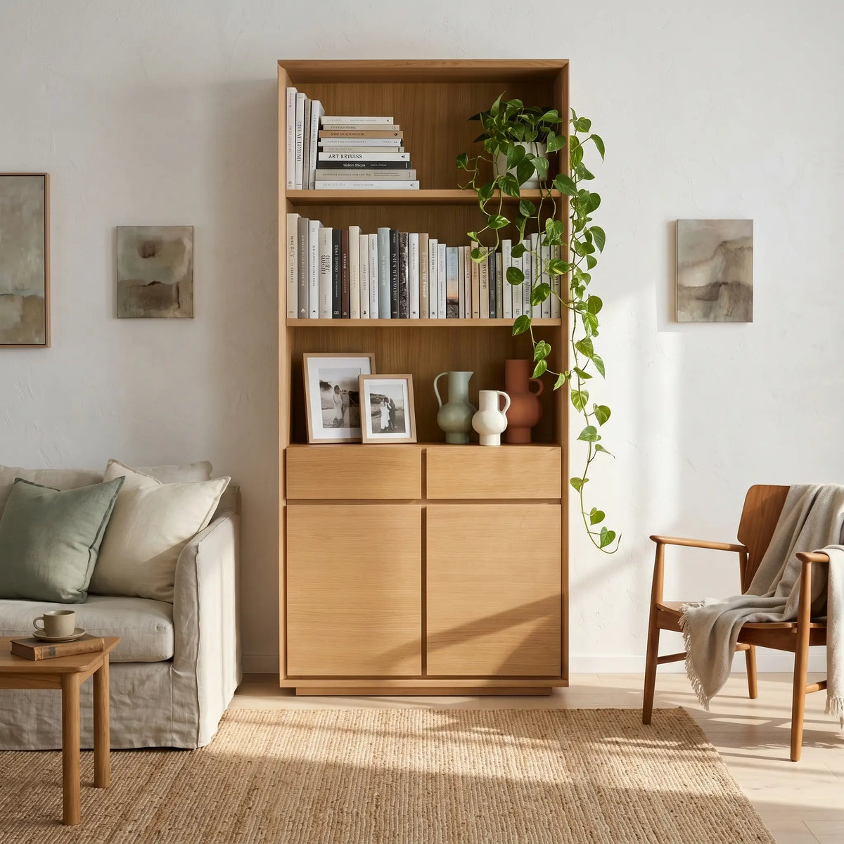 HAZO - Oak Bookshelf