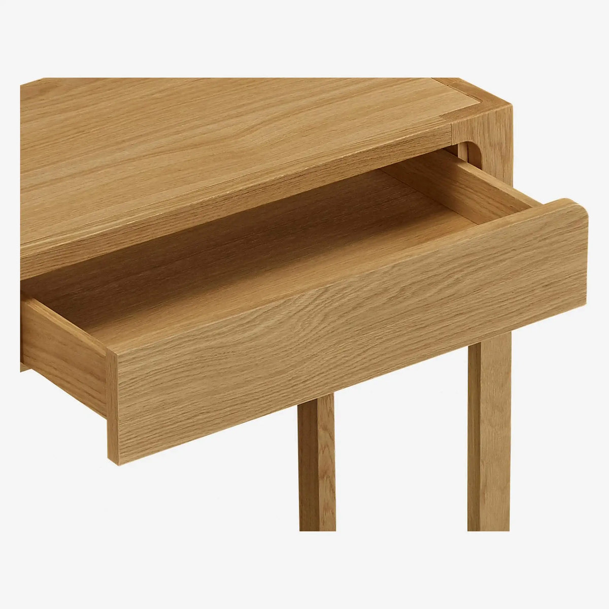 IVOINE - Oak 2 Drawer Console