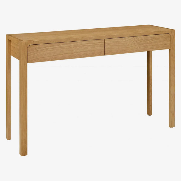 IVOINE - Oak 2 Drawer Console