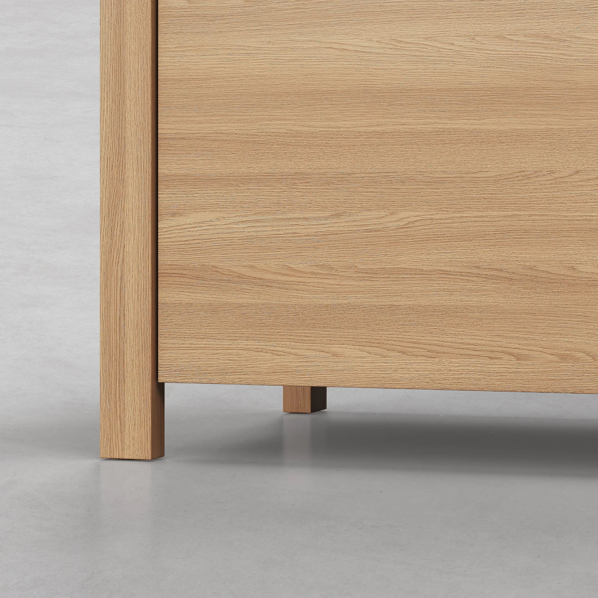 IVOINE - Oak 2 Door Entertainment Unit