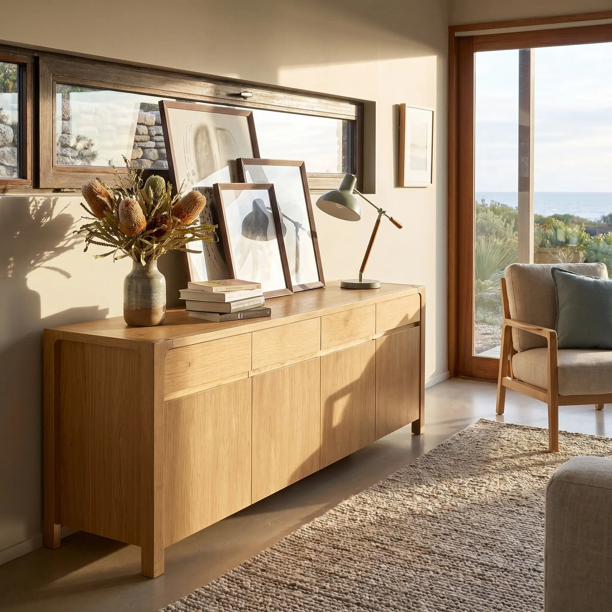 IVOINE - 4 Door Sideboard
