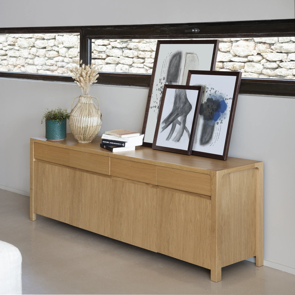 IVOINE - 4 Door Sideboard