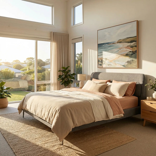 IZMIR - Fabric Bed - Queen Size
