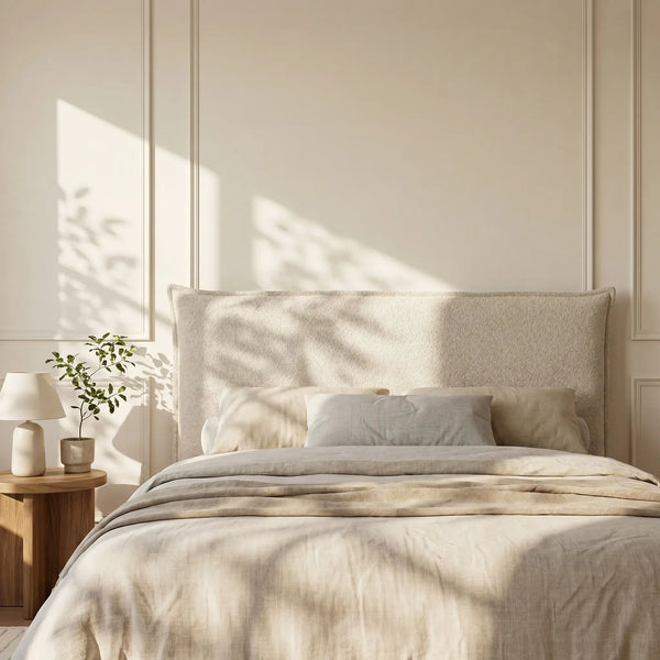 JUPITER II - Bouclé Bedhead - Queen Size