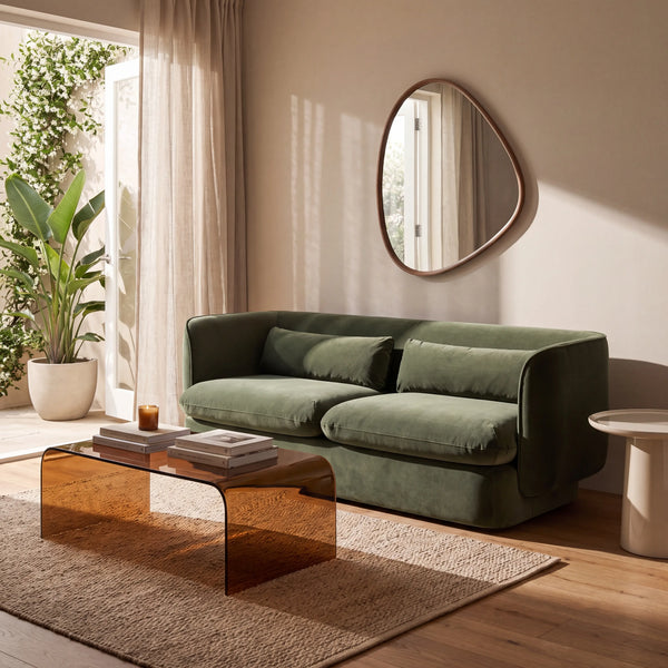 KALMIA - Fabric 3 Seater Sofa