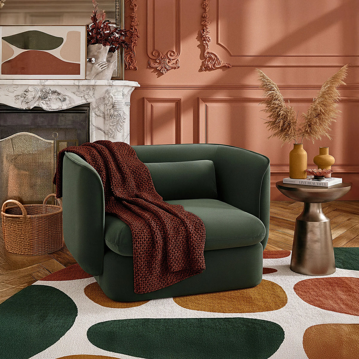 KALMIA - Fabric Armchair