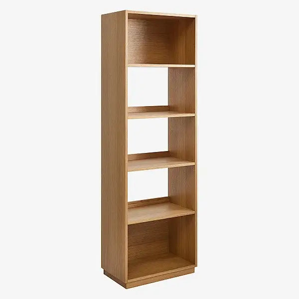 KUDA - Oak Bookcase - 4 Shelves