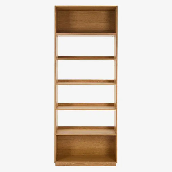 KUDA - Oak Bookcase - 5 Shelves