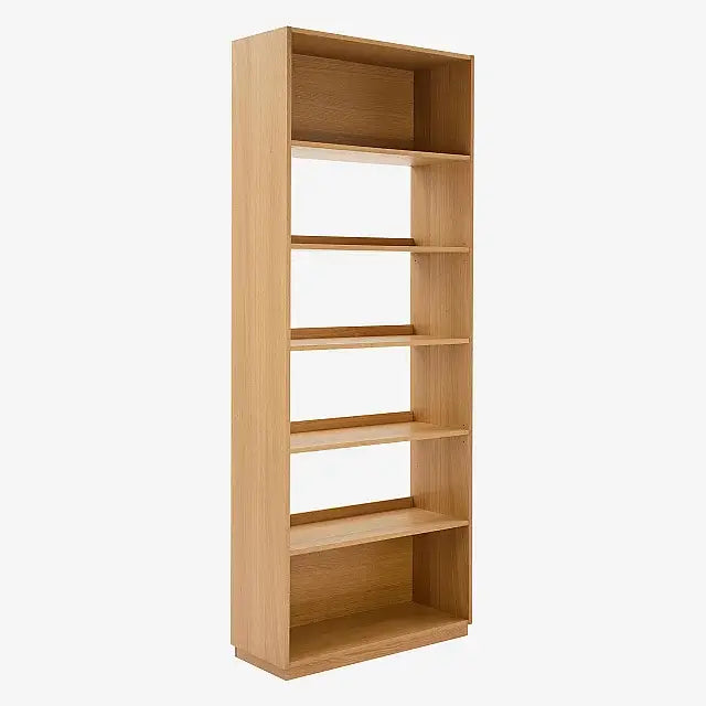 KUDA - Oak Bookcase - 5 Shelves