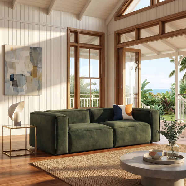 KUTI - Fabric 3 Seater Sofa