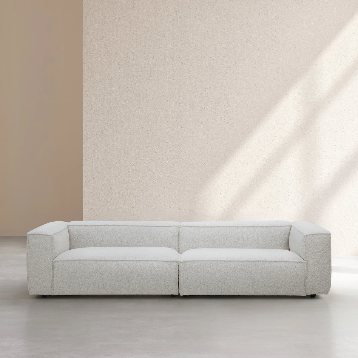 KUTI - Bouclé 4 Seater Sofa
