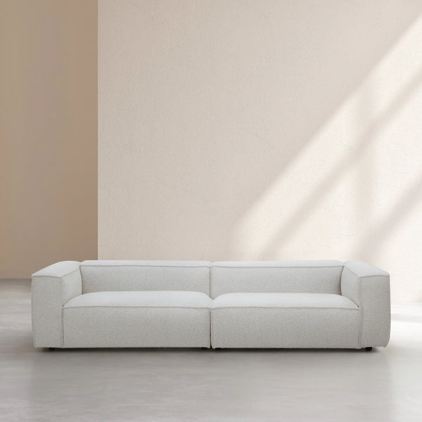 KUTI - Bouclé 4 Seater Sofa