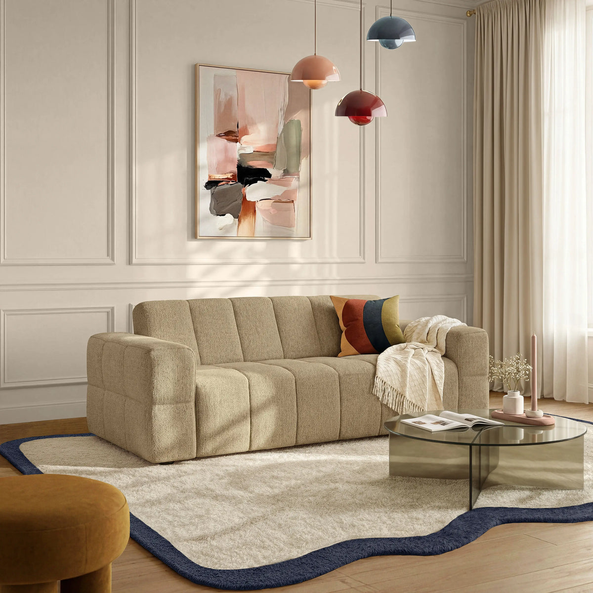 LAGOS - 3 Seater Sofa Bed - Double Size