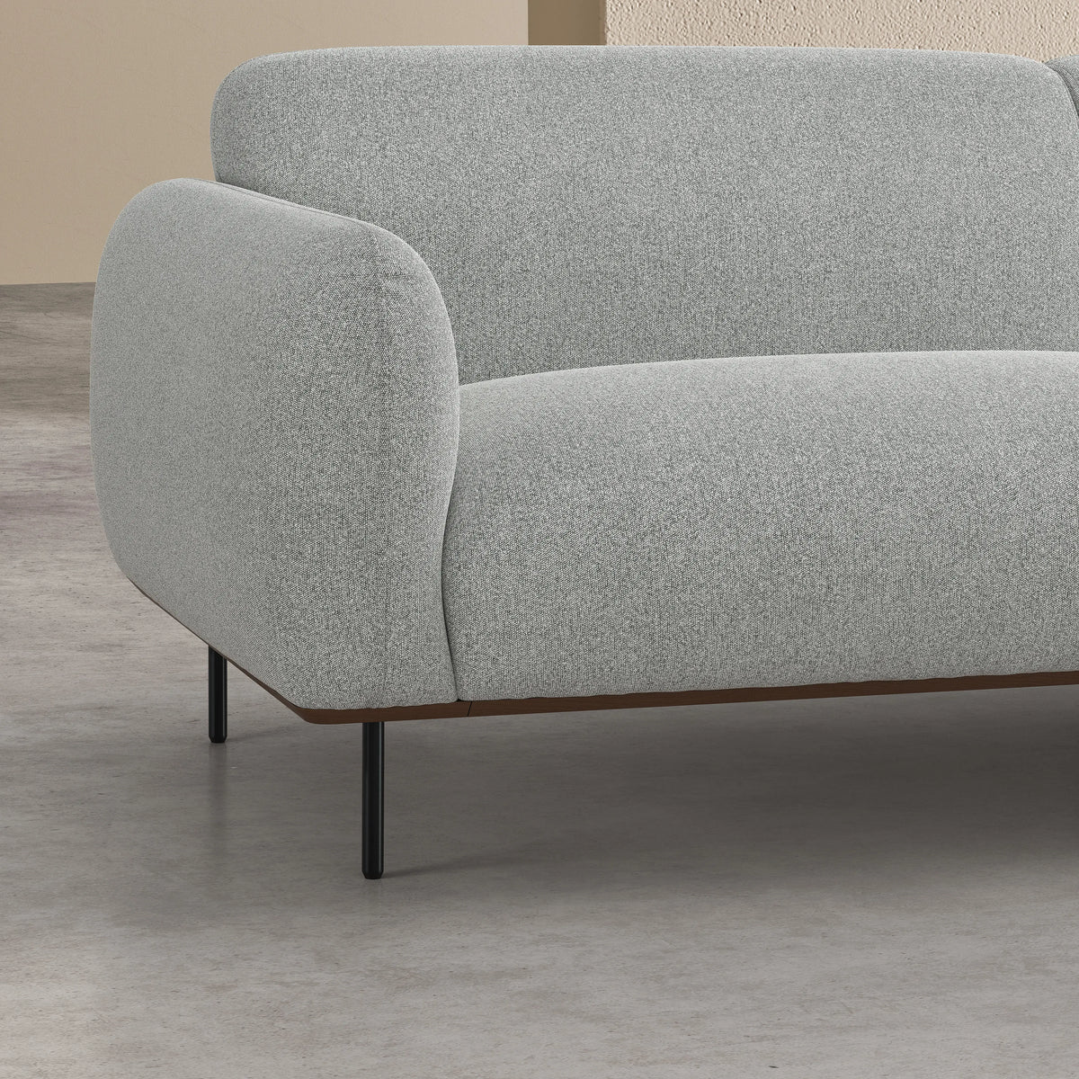 LARIMAR - Fabric 3 Seater Sofa