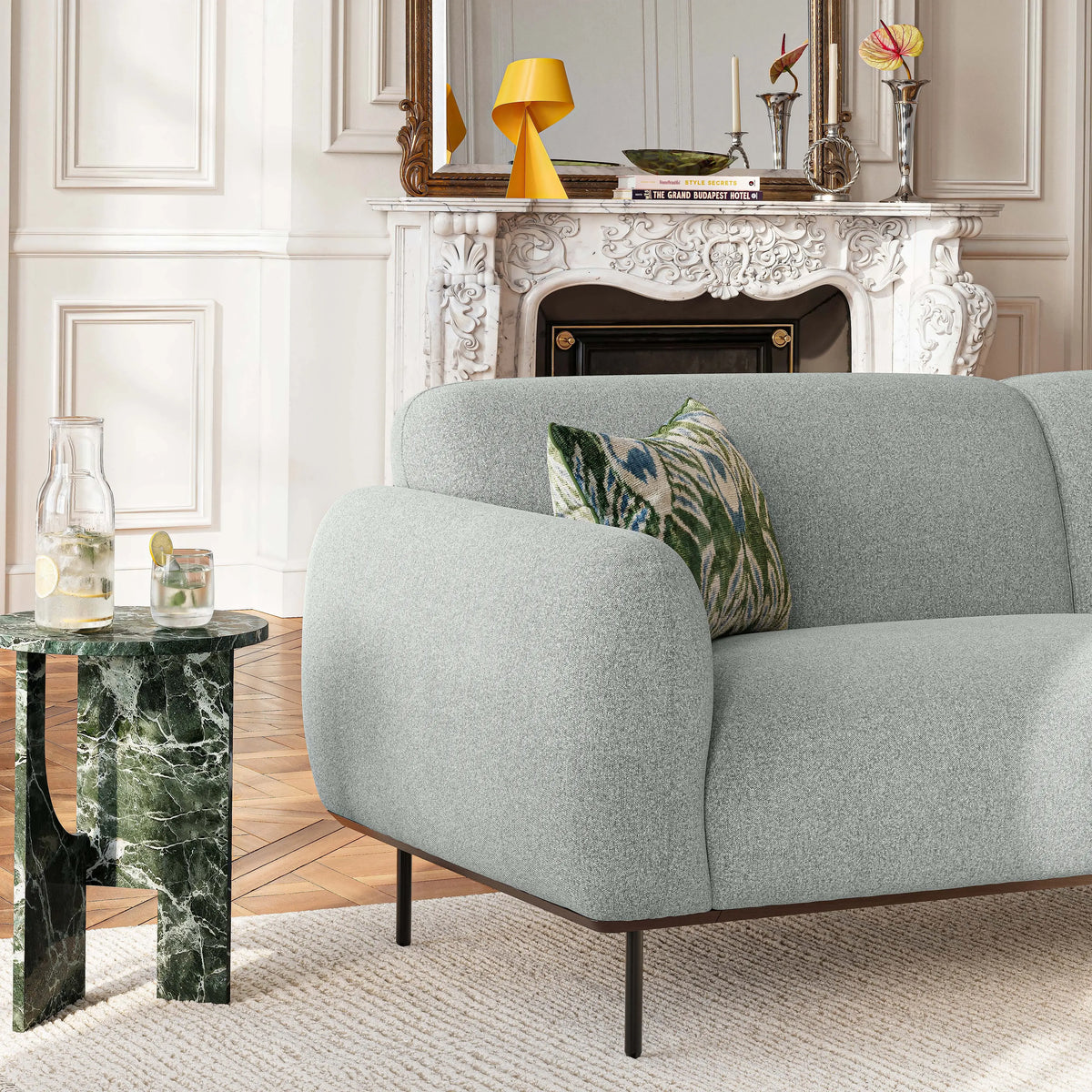LARIMAR - Fabric 3 Seater Sofa