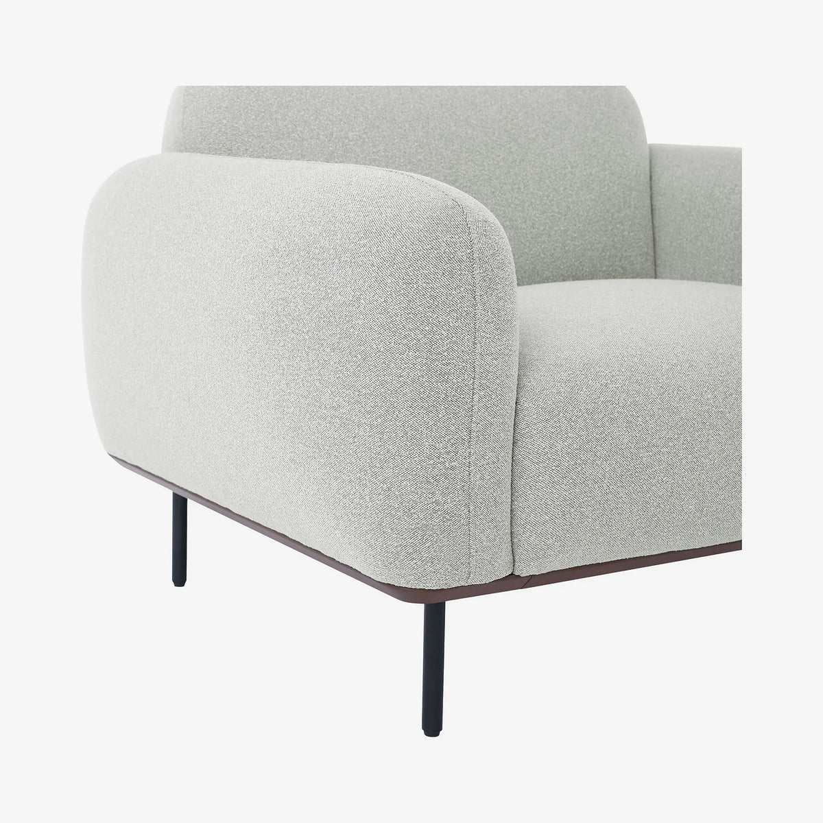 LARIMAR - Fabric & Metal Armchair