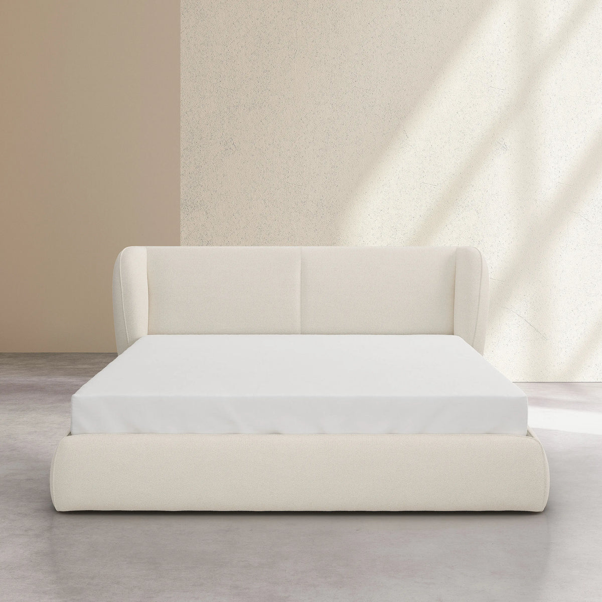 MALO - Fabric Storage Bed - King Size