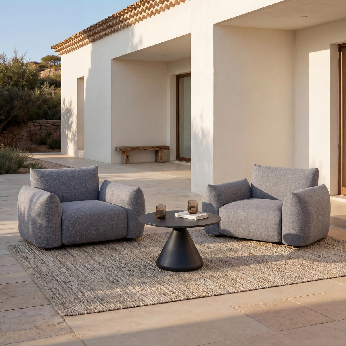 MARIPA - Aluminium Outdoor Coffee Table