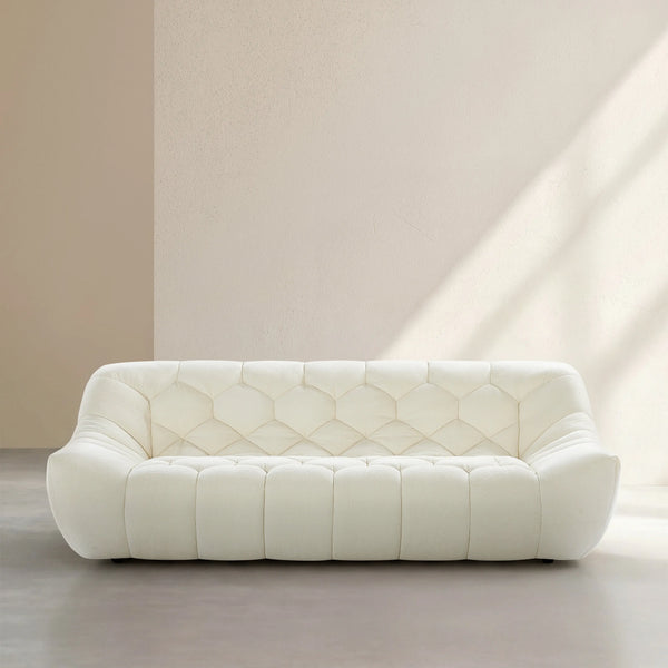 MELFI - Fabric 3 Seater Sofa