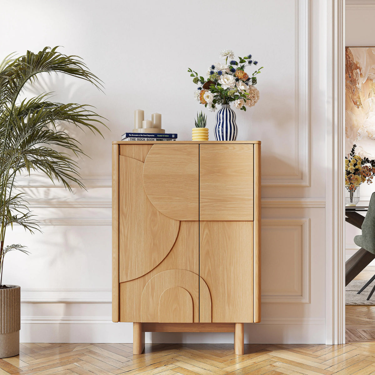 MILORD - Oak 2 Door Sideboard