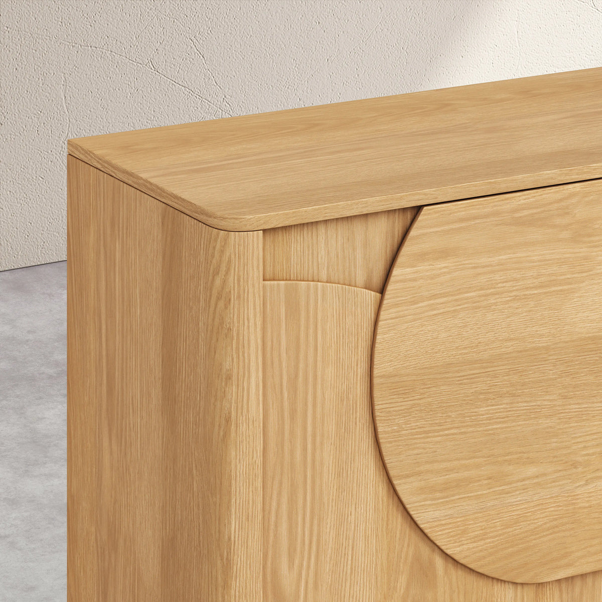 MILORD - Oak 2 Door Sideboard