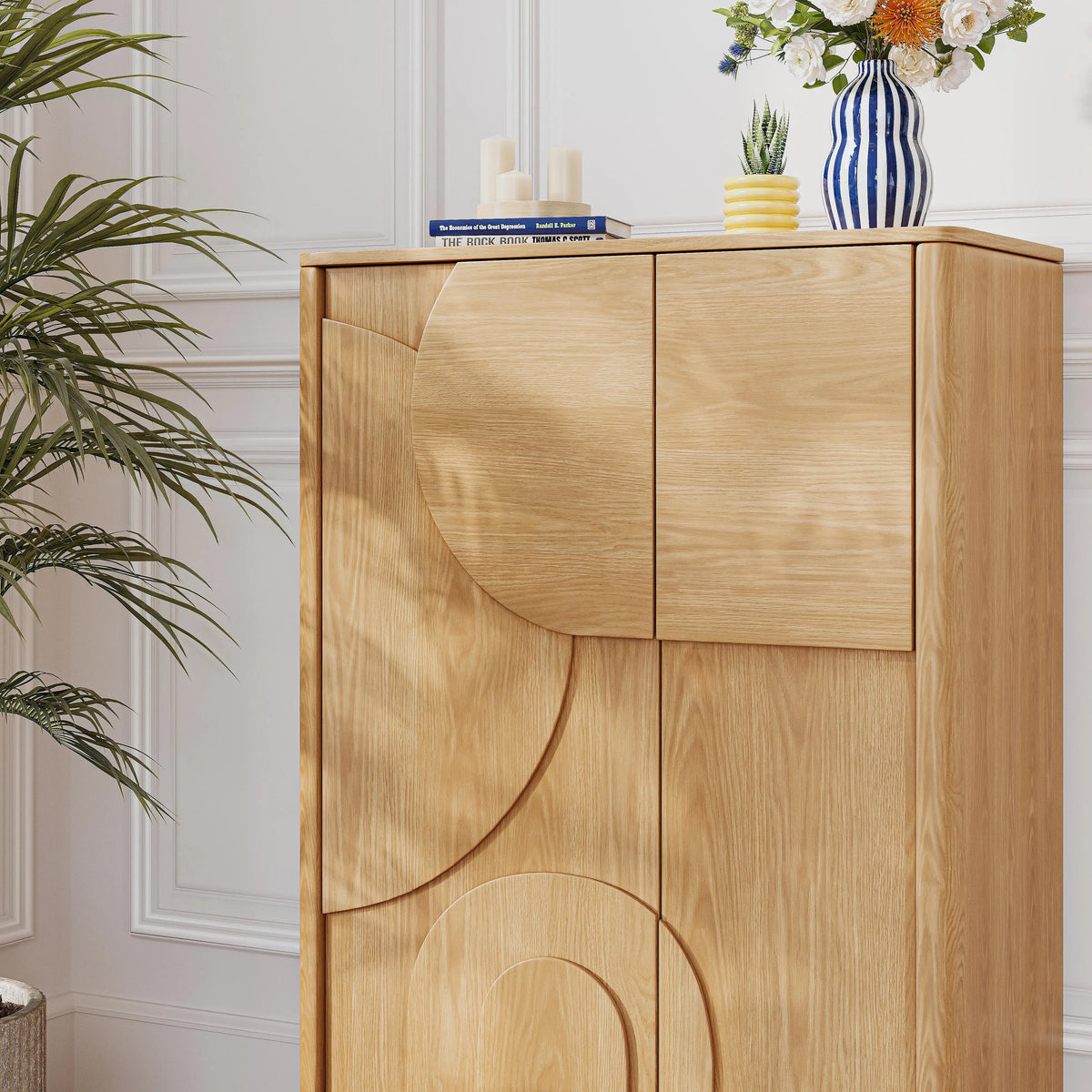 MILORD - Oak 2 Door Sideboard