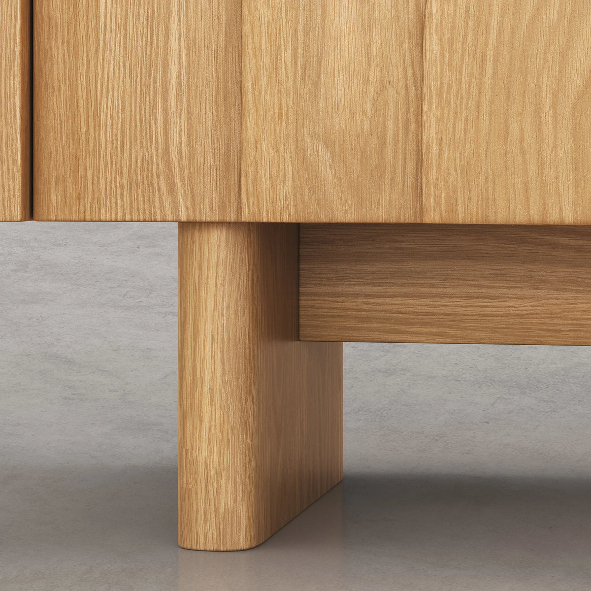 MILORD - Oak 2 Door Sideboard