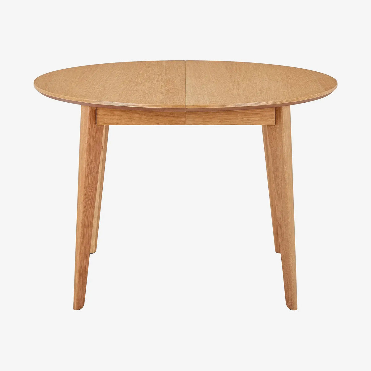 MODER II - Oak Extendable Round Dining Table