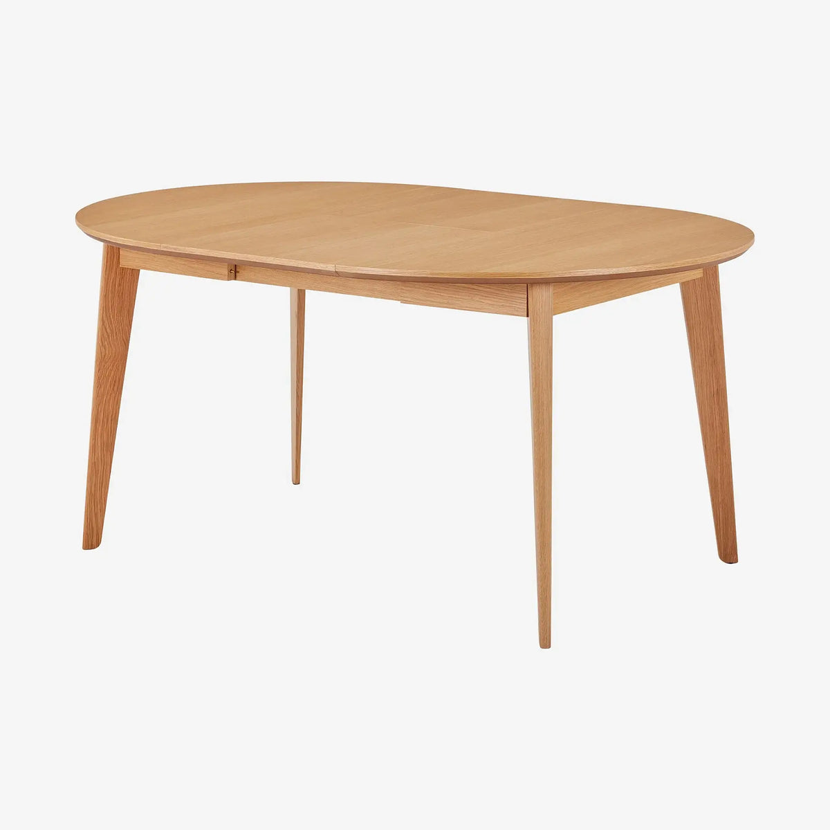 MODER II - Oak Extendable Round Dining Table