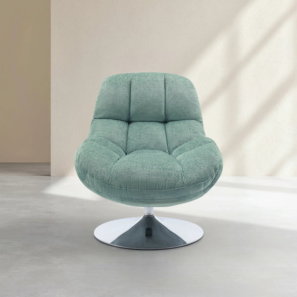 MOGLIANO - Fabric Swivel Armchair