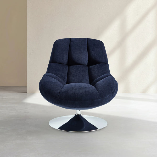 MOGLIANO - Fabric Swivel Armchair