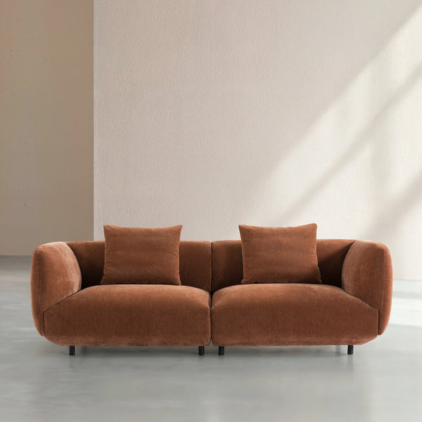 MOSERI - Fabric 4 Seater Sofa