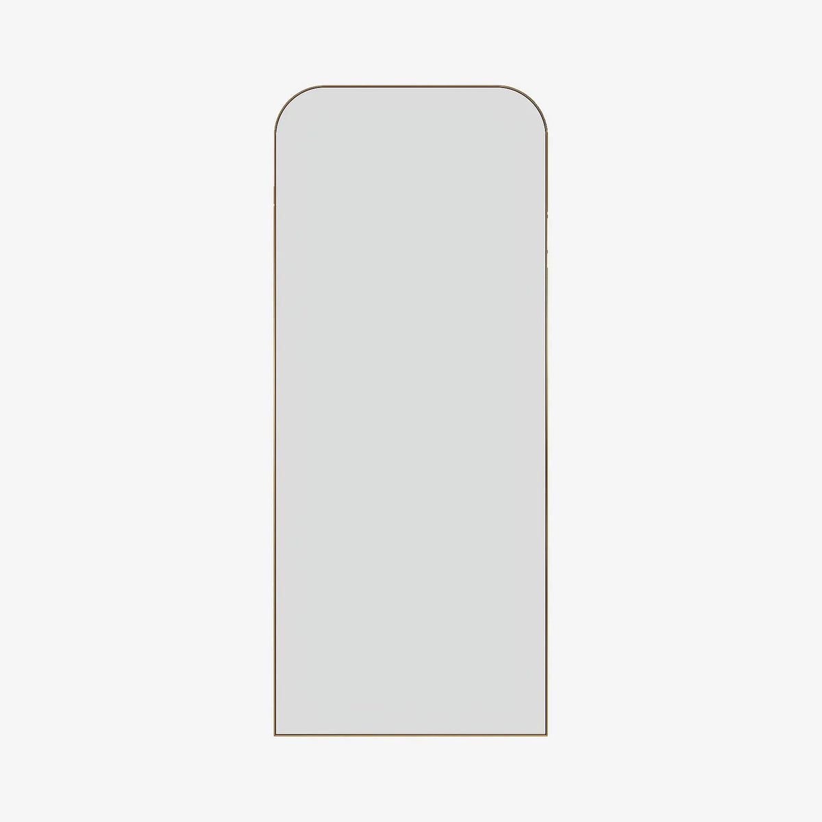 MURANO - Stainless Steel Arch Mirror - 80 x 190 cm