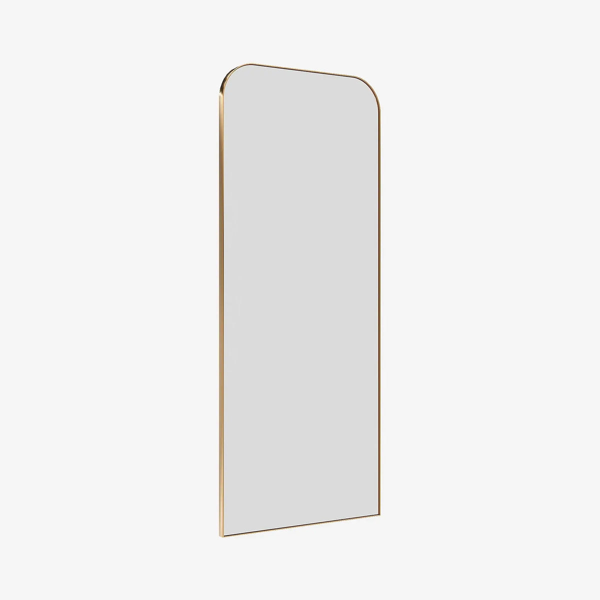 MURANO - Stainless Steel Arch Mirror - 80 x 190 cm