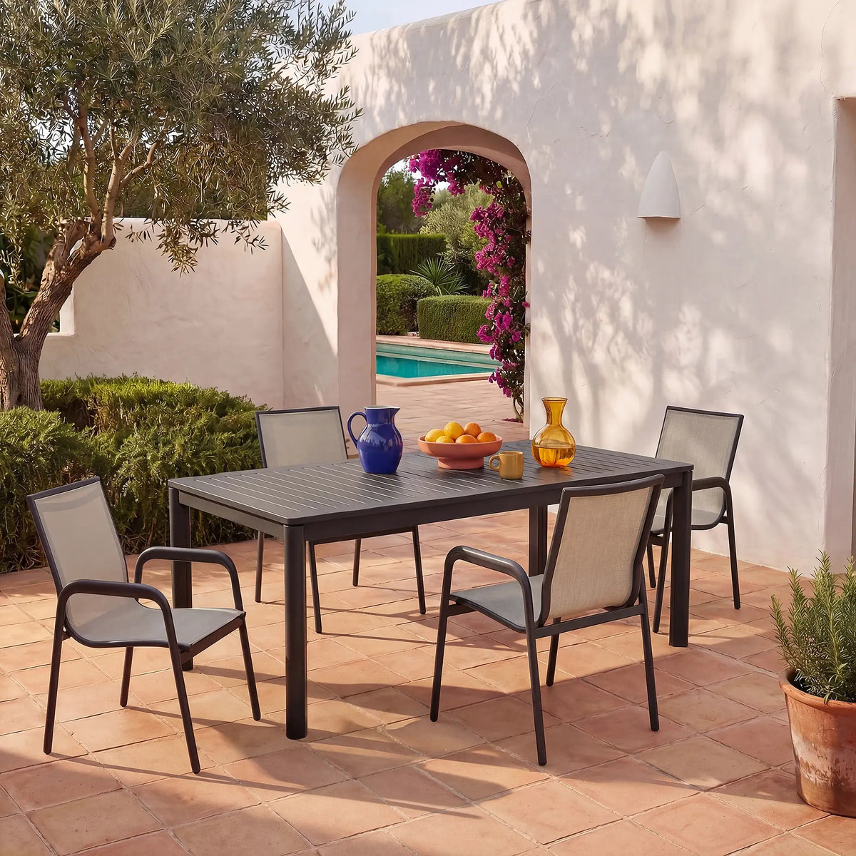 NAZARE - Aluminium Outdoor Chair