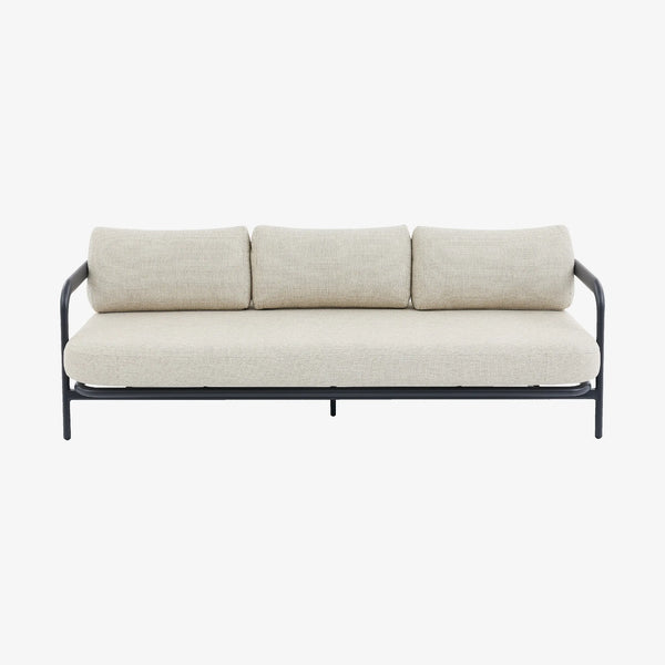 NAZARE - Aluminium Outdoor 3 Seater Sofa