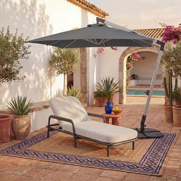 NAZARE - Aluminium Sun Lounger