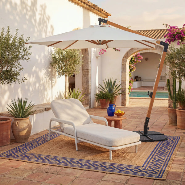 NAZARE - Aluminium Sun Lounger