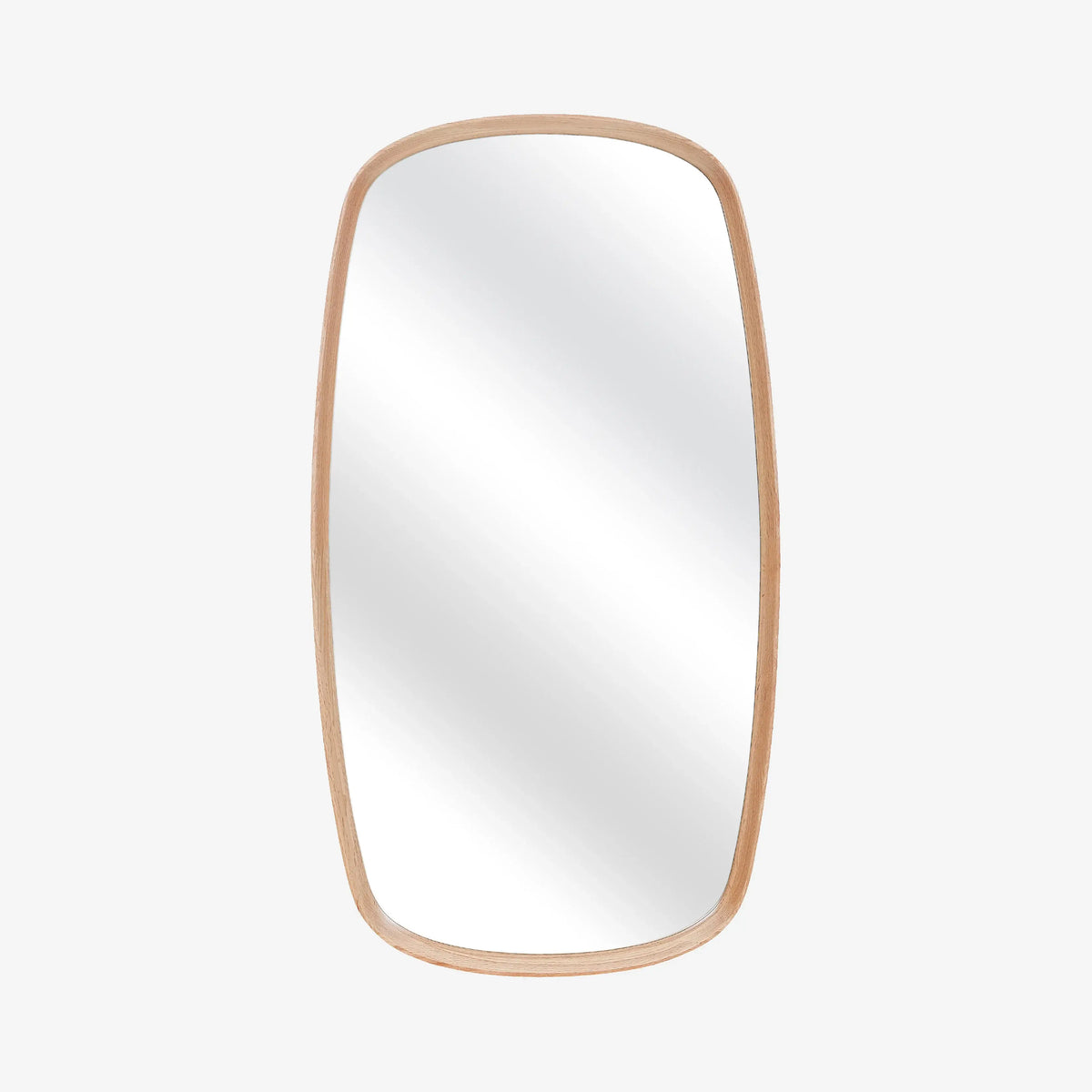NEBORIA - Oak Rectangular Mirror - 60 x 110 cm